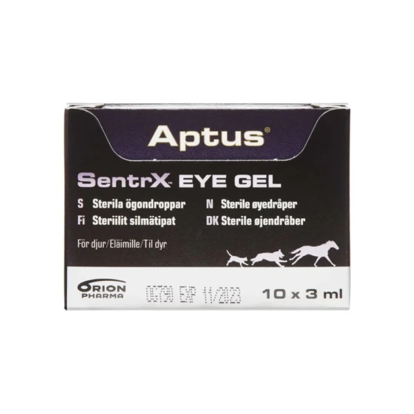 Aptus SentrX Øjengel – 10 x 3 ml