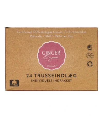 GingerOrganic Trusseindlæg – 24 stk
