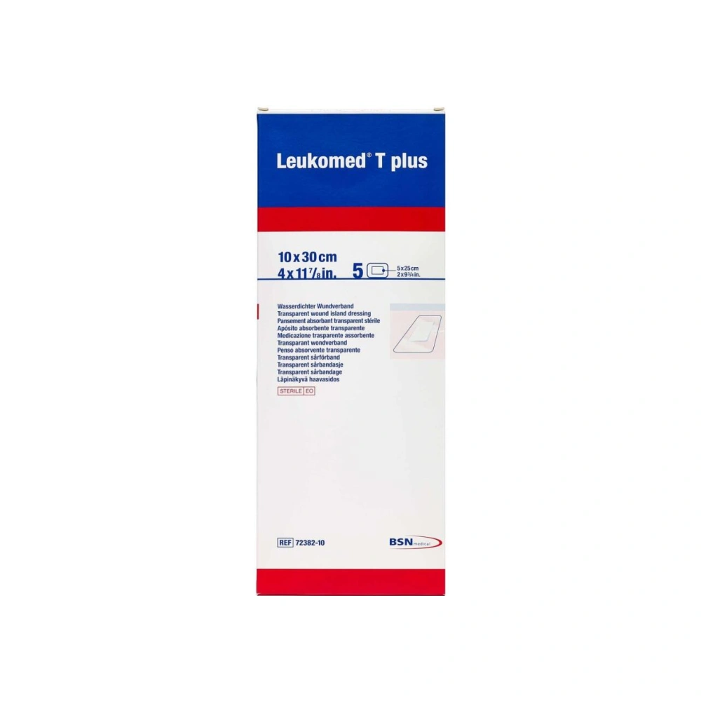 BSN Medical Leukomed T Plus 10cm x 30cm - 5 stk