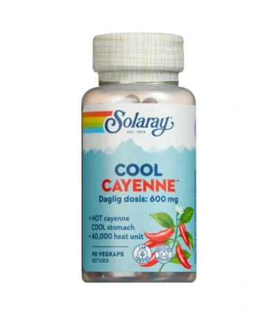 Solaray Cool Cayenne – 90 stk