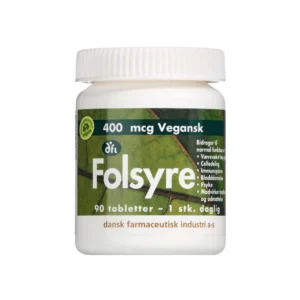 Grønne Vitaminer Folsyre 400 µg – 90 stk