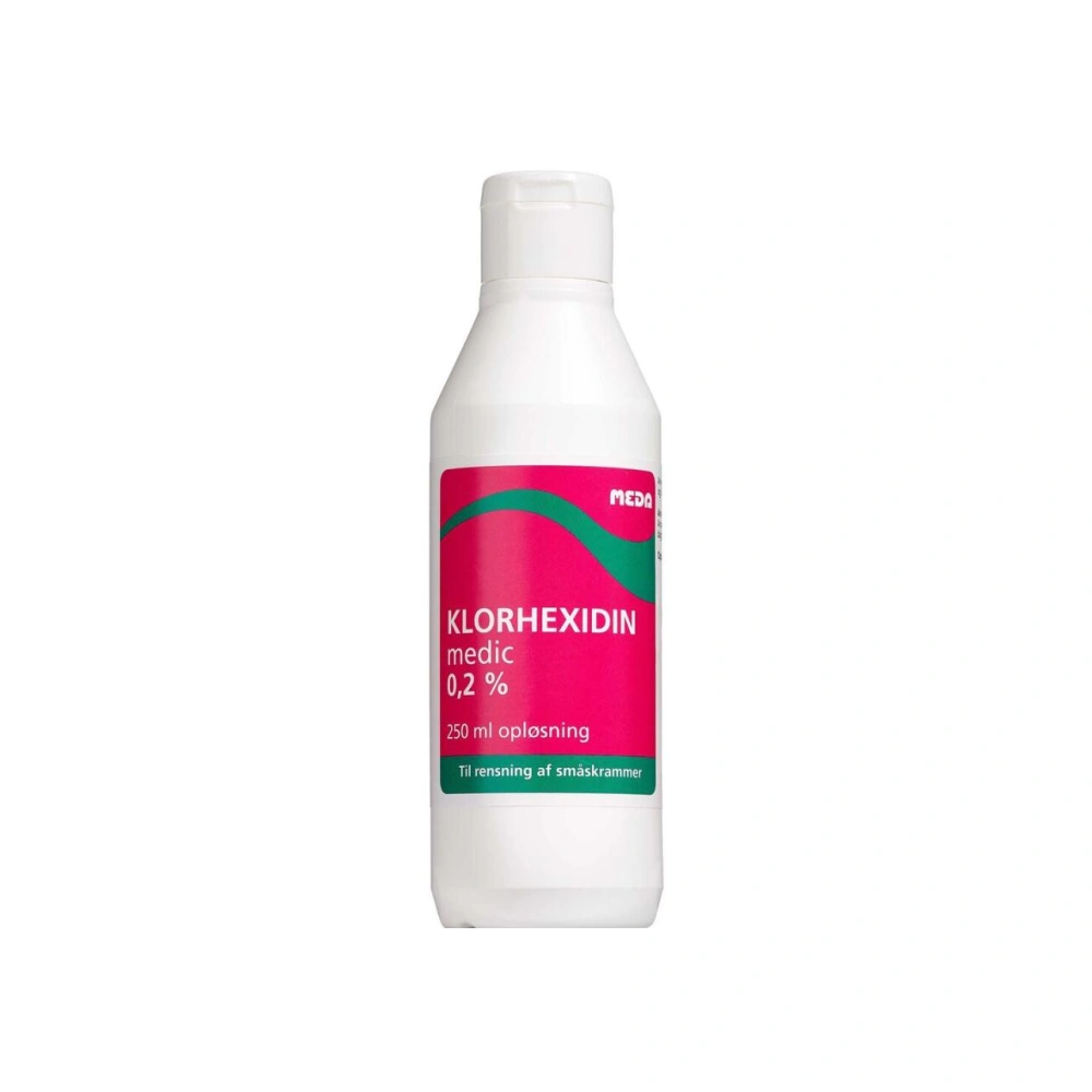 Viatris Klorhexidin 0,2% Opløsning Rens Medic - 250 ml