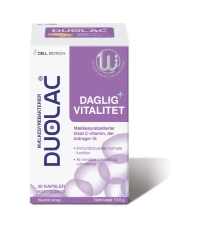 Duolac Daglig+ Vitalitet – 30 stk