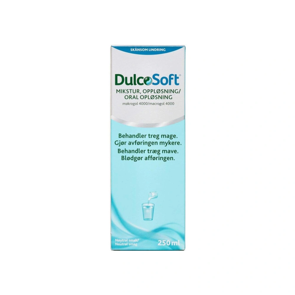 Dulcogas DulcoSoft Oral opløsning – 250 ml