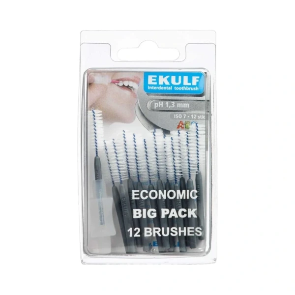 EKULF ph Mellemrumsbørster Grå 1,30mm – 1 stk