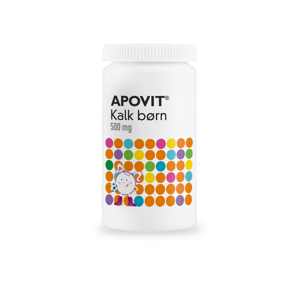 APOVIT Kalk Børn 500 mg – 90 stk