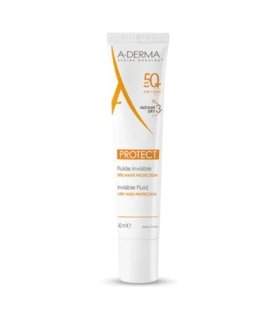 A-Derma Protect Invisible Fluid SPF 50+ – 40 ml