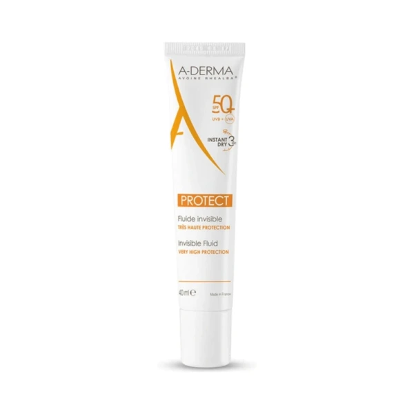 A-Derma Protect Invisible Fluid SPF 50+ – 40 ml