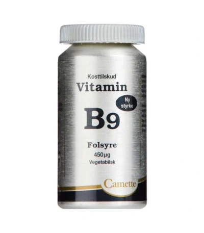 Camette Vitamin B9 – 90 stk
