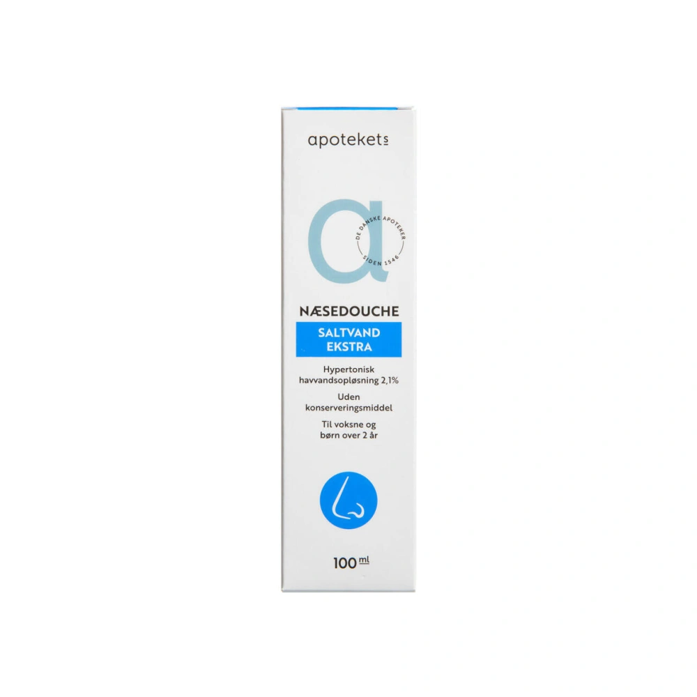 Apotekets Næsedouche Saltvand - 100 ml