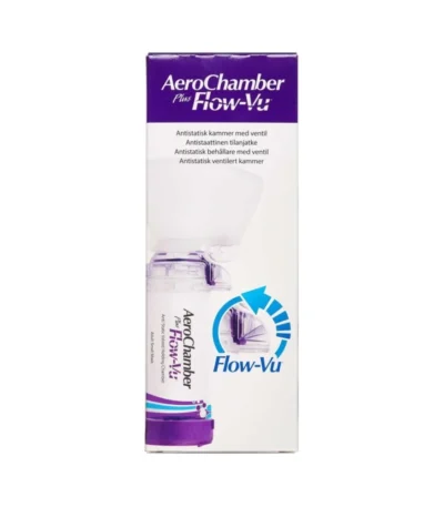 AeroChamber Plus Flow-Vu Maske Voksen Small – 1 stk