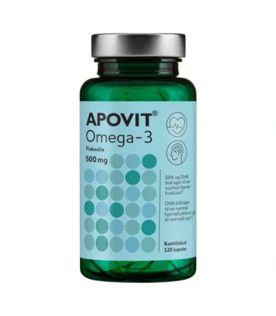 APOVIT Omega-3 500 mg – 120 stk