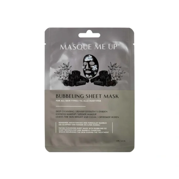 Masque Me Up Bubble Mask Black – 1 stk