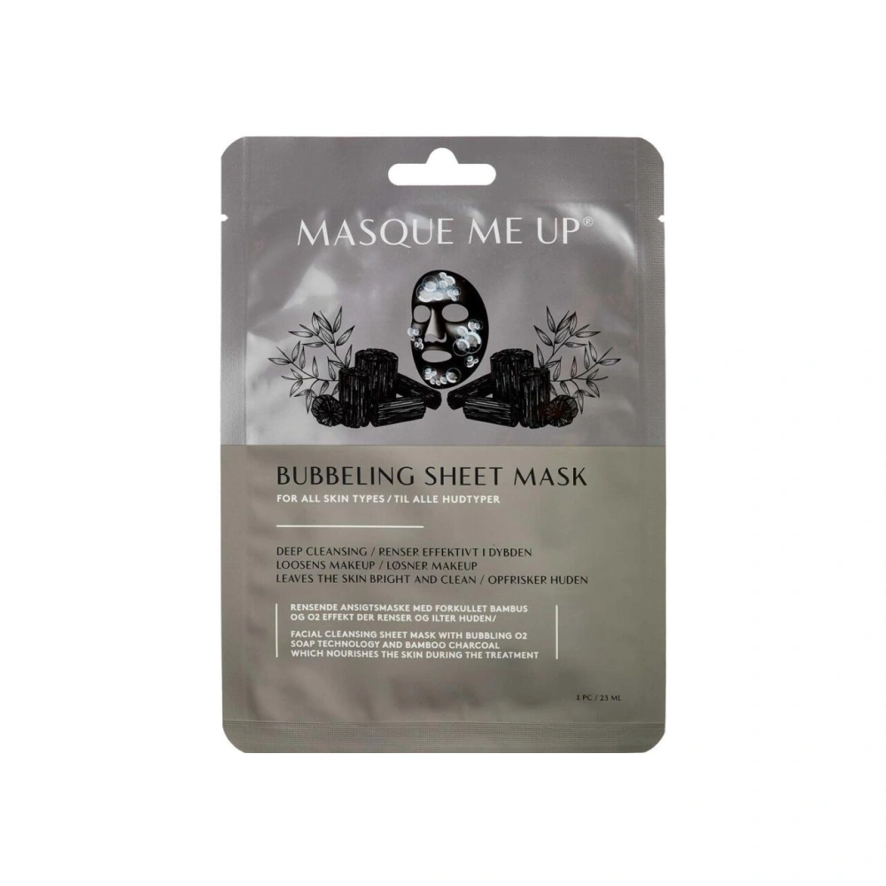 Masque Me Up Bubble Mask Black - 1 stk