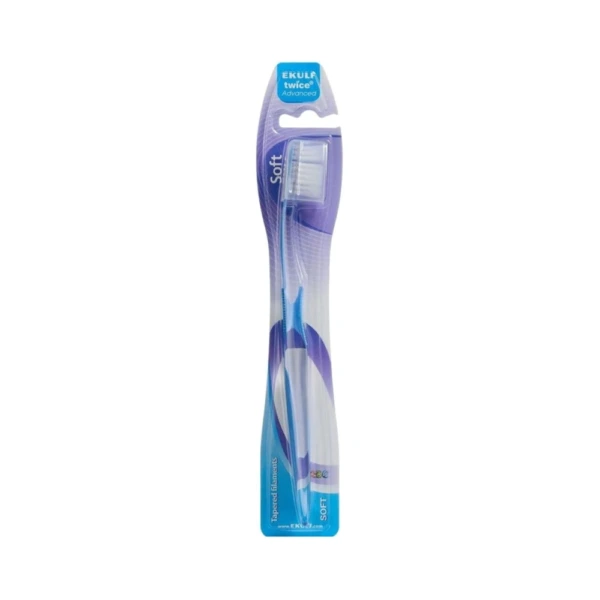 EKULF Twice Avanced Soft Tandbørste – 1 stk