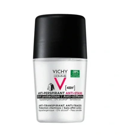 Vichy Homme Deo Shirt Protection 48T – 50 ml