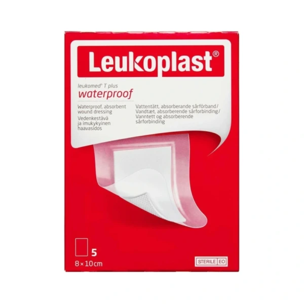 Leukoplast Leukomed T Plus 8 cm x 10 cm – 5 stk