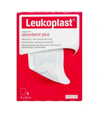 Leukoplast Leukomed 8 cm x 10 cm – 5 stk