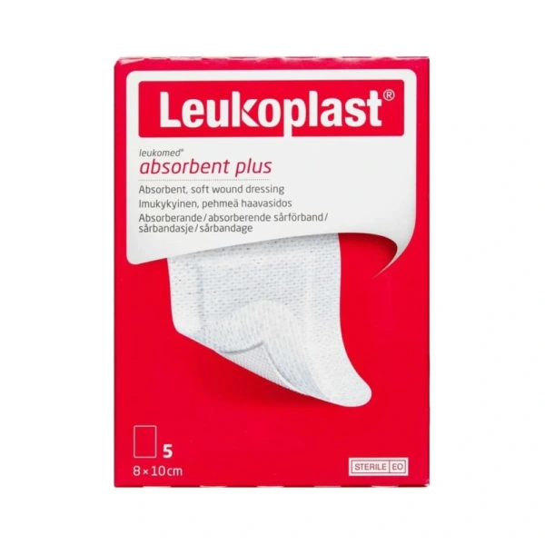 Leukoplast Leukomed 8 cm x 10 cm – 5 stk