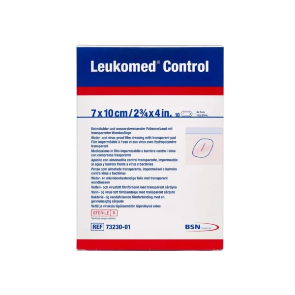 BSN Medical Leukomed Control 7×10 cm Filmforbinding – 10 stk