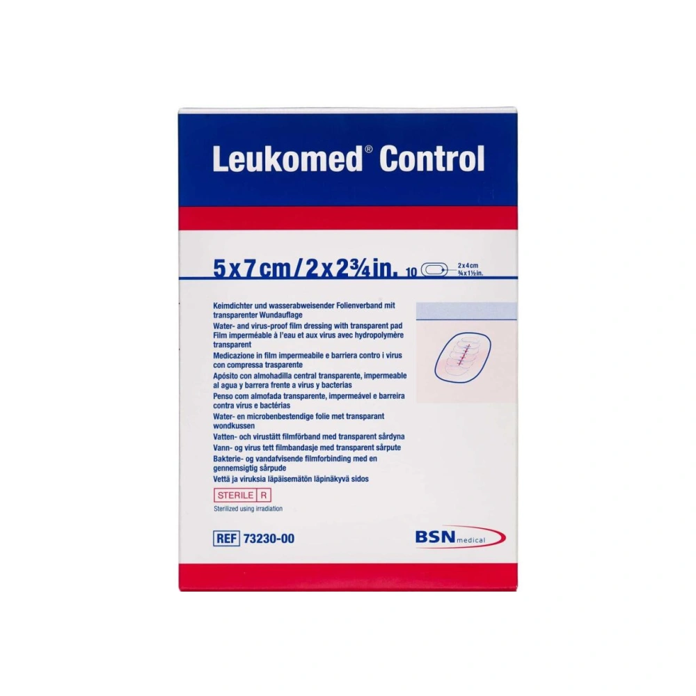 BSN Medical Leukomed Control 5x7cm Filmforbinding – 10 stk