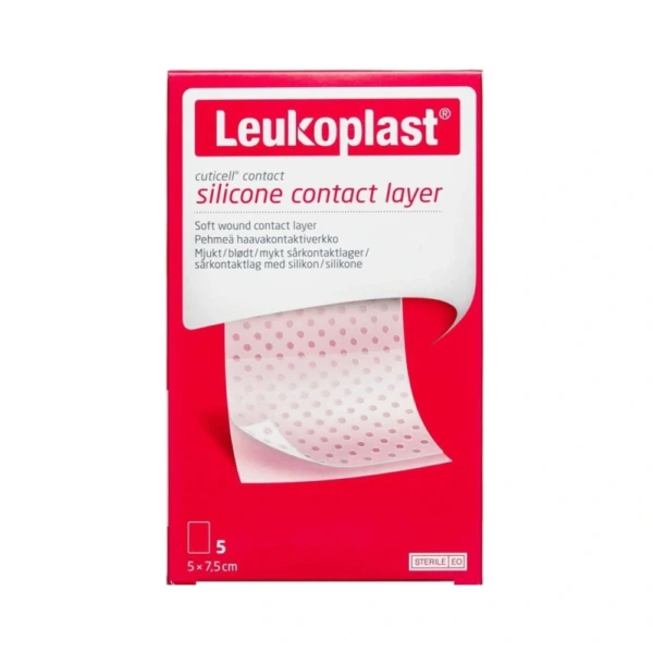 Leukoplast Sårkontaktlag 5 x 7,5 cm – 5 stk