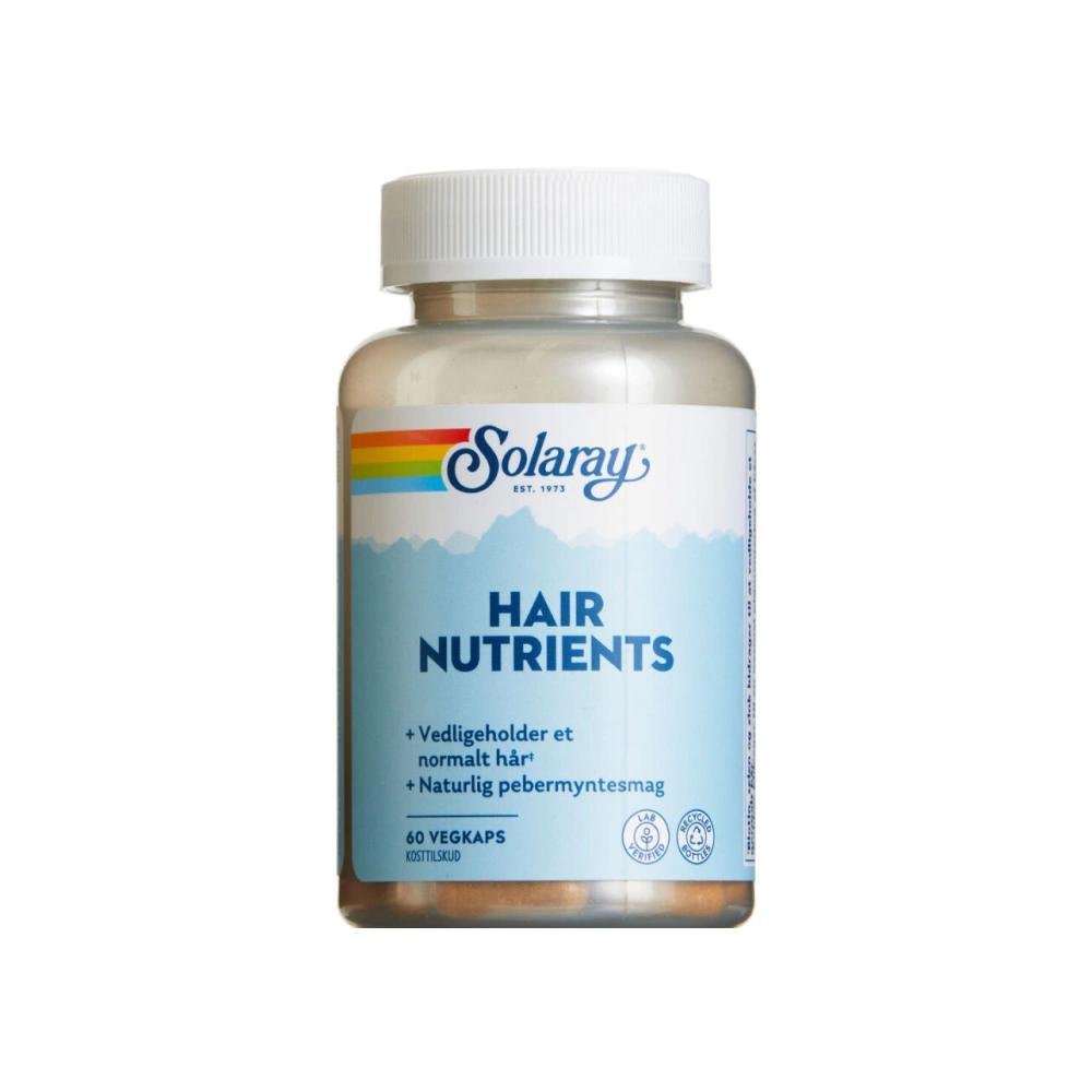 Solaray Hair Nutrients – 60 stk