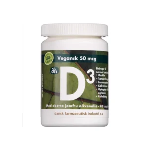 Grønne Vitaminer D3-Vitamin Vegansk 50 µg – 1 stk
