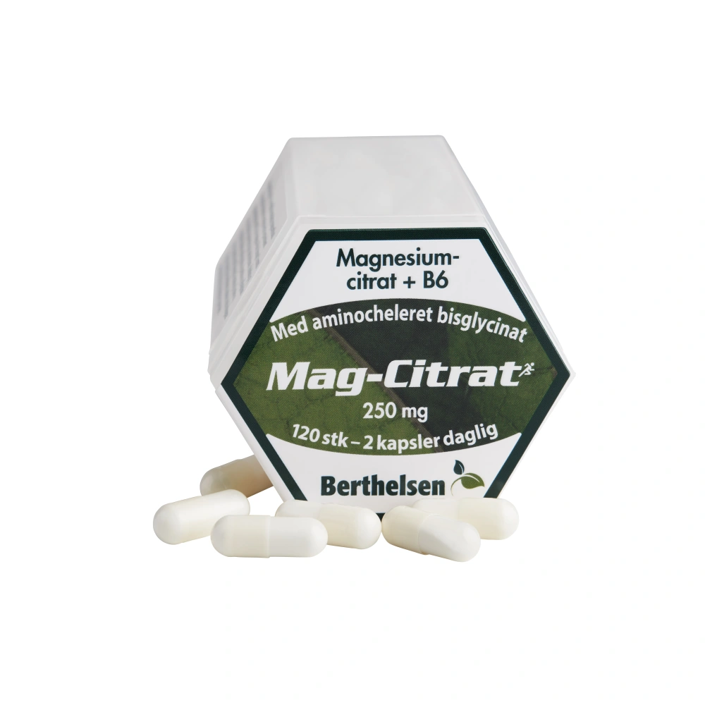 Berthelsen Mag-Citrat – 120 stk