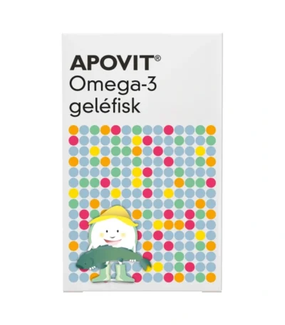 APOVIT Omega-3 Geléfisk – 30 stk