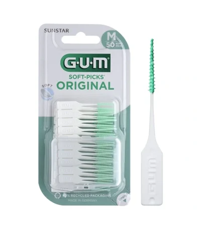 GUM SOFT-PICKS ORIGINAL Medium – 50 stk