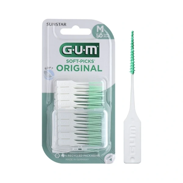 GUM SOFT-PICKS ORIGINAL Medium – 50 stk