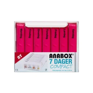 Anabox Compact 7 Dage Pink – 1 stk