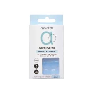 Apotekets Ørepropper Silikone – 1 stk