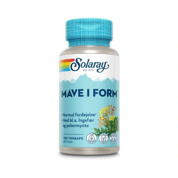 Solaray Mave i Form – 100 stk