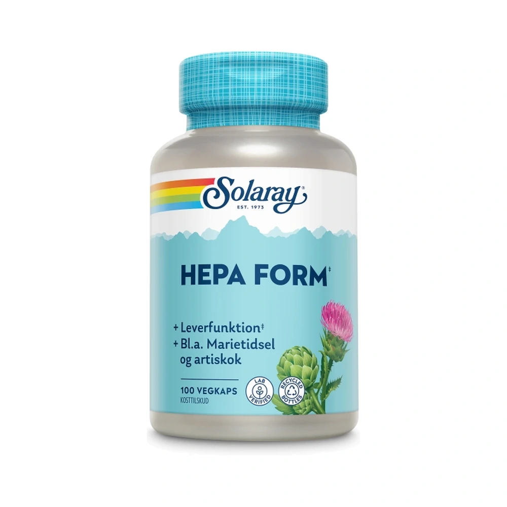 Solaray Hepa Form – 100 stk