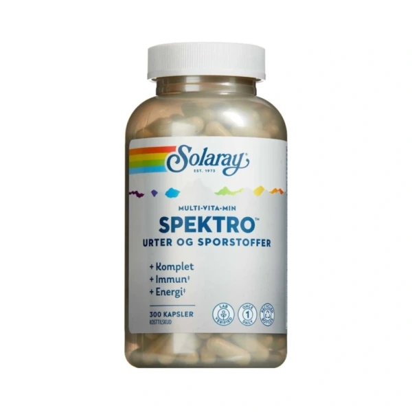 Solaray Spektro – 300 stk