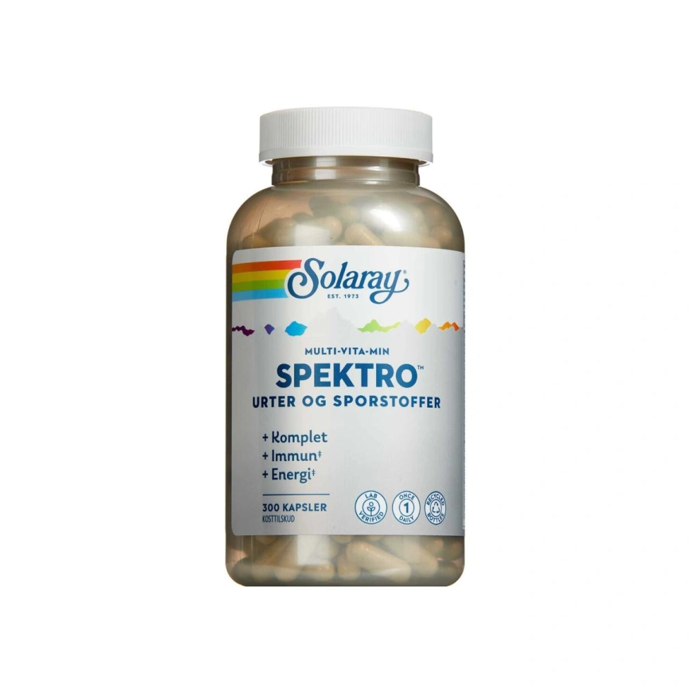 Solaray Spektro – 300 stk