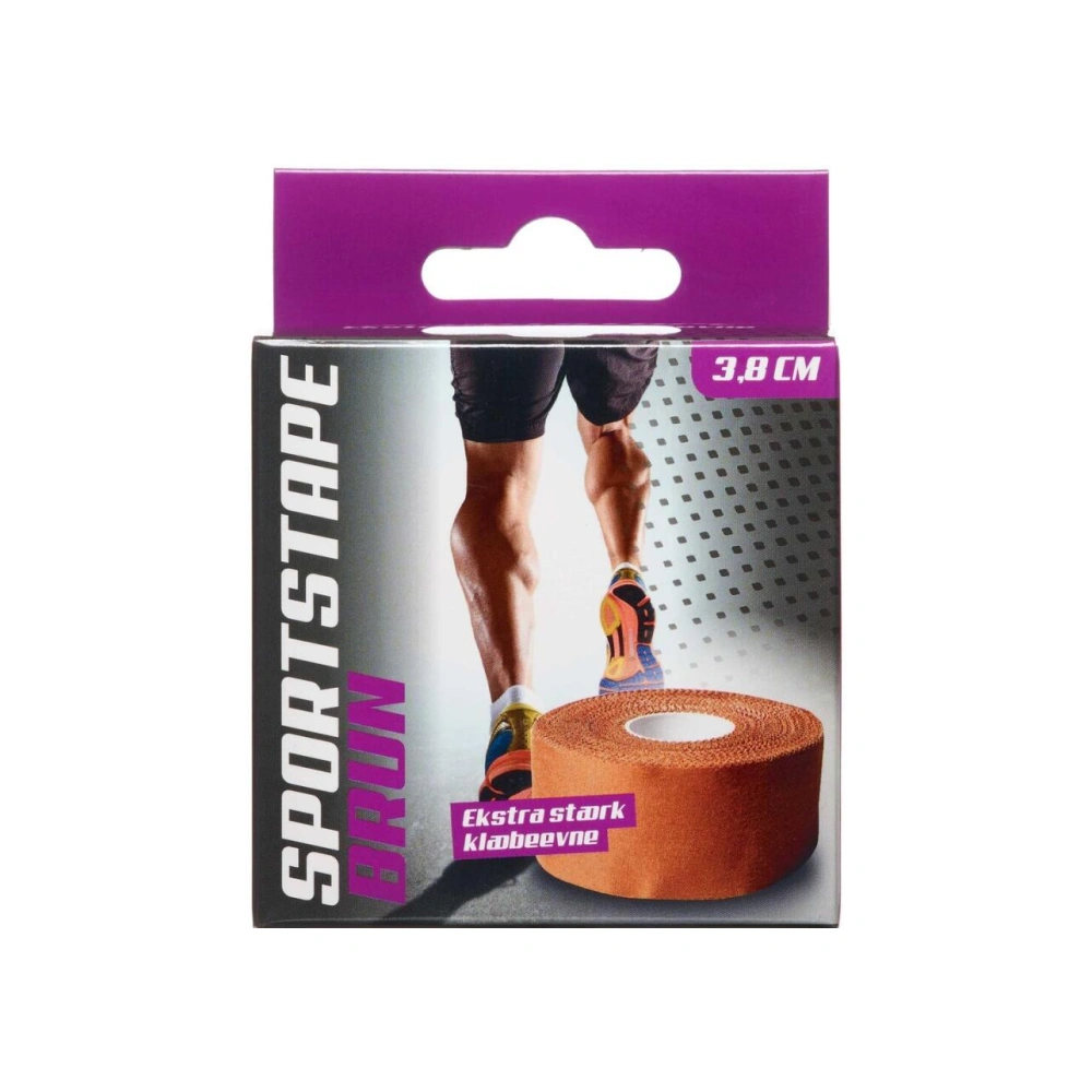 Jasper Brun Sportstape 3,8cm x 10m – 10M x 3,8CM