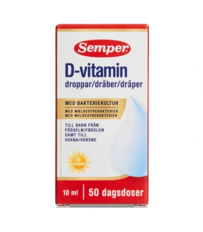 Semper D-vitamin dråber - 10 ml