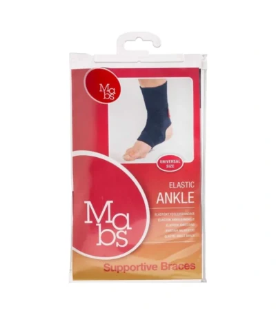 Mabs Støttebind Fodledsbandage Sort – 1 stk