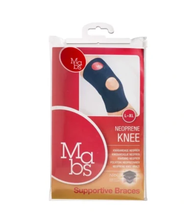 Mabs Støttebind Knæ, Neopren Str. L/XL – 1 stk