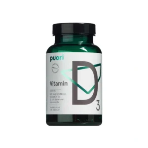 Puori Vitamin D3 62,5 µg – 120 stk