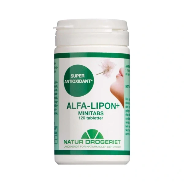 Natur Drogeriet Alfa-Lipon+ Minitabs – 120 stk