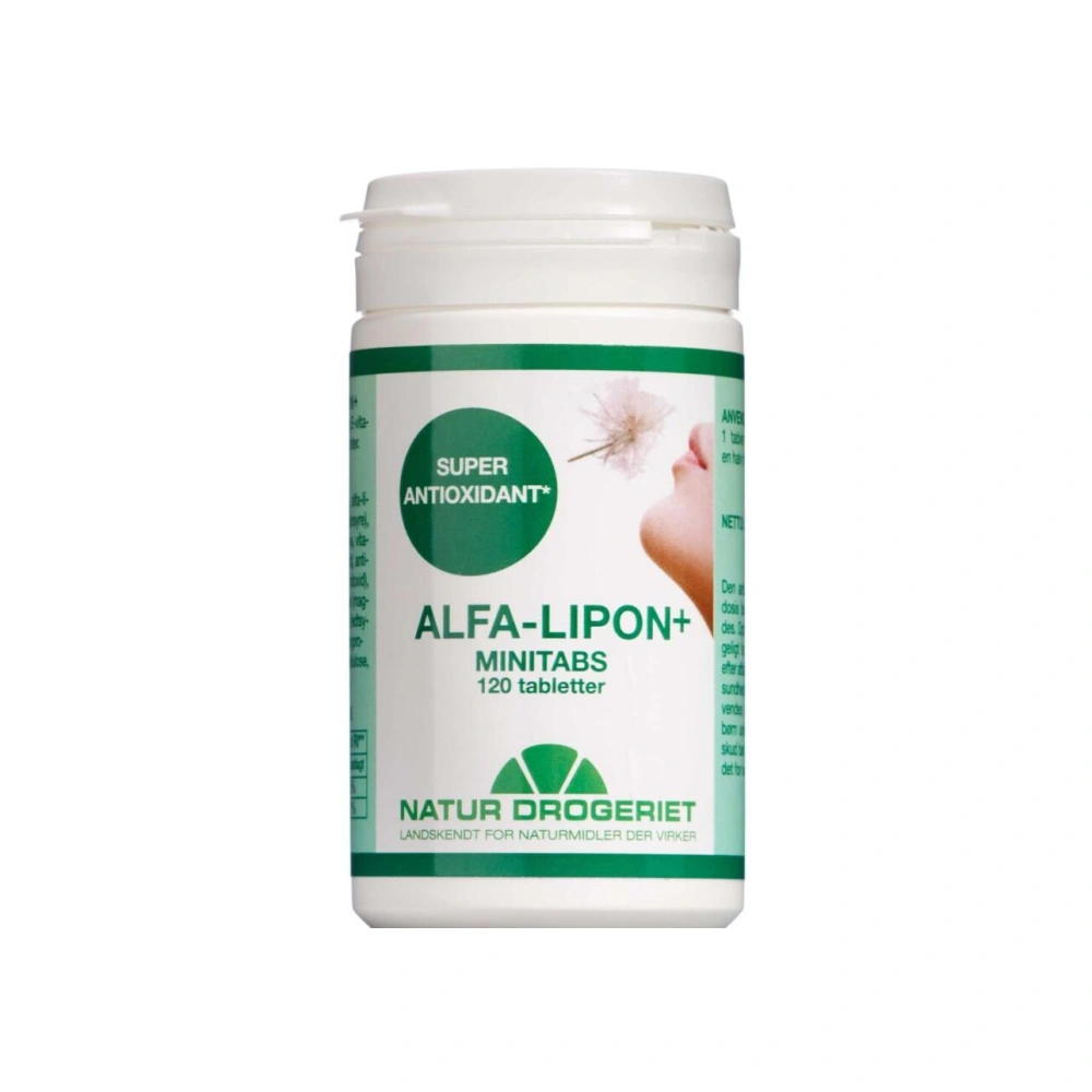 Natur Drogeriet Alfa-Lipon+ Minitabs – 120 stk