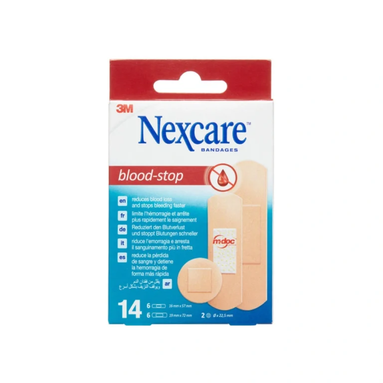 3M Nexcare Blood-Stop Plaster - 14 stk 3M Nexcare Blood-Stop Plaster – 14 stk