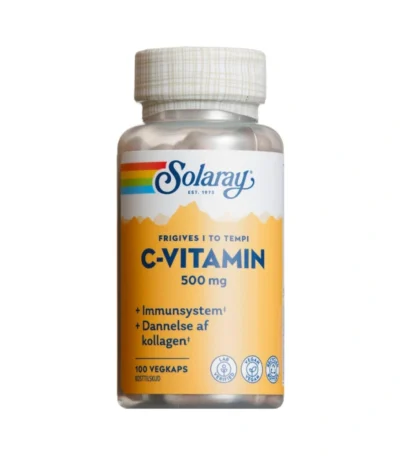 Solaray C-vitamin 500 mg – 100 stk