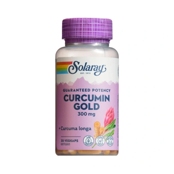 Solaray Curcumin Gold – 30 stk