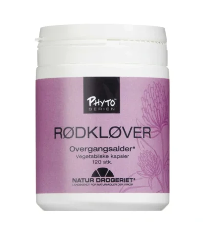 Natur Drogeriet Rødkløver Kapsler – 120 stk