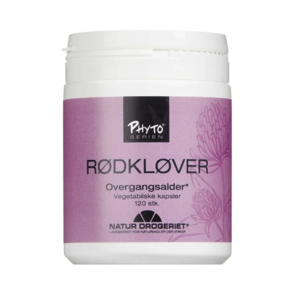 Natur Drogeriet Rødkløver Kapsler – 120 stk